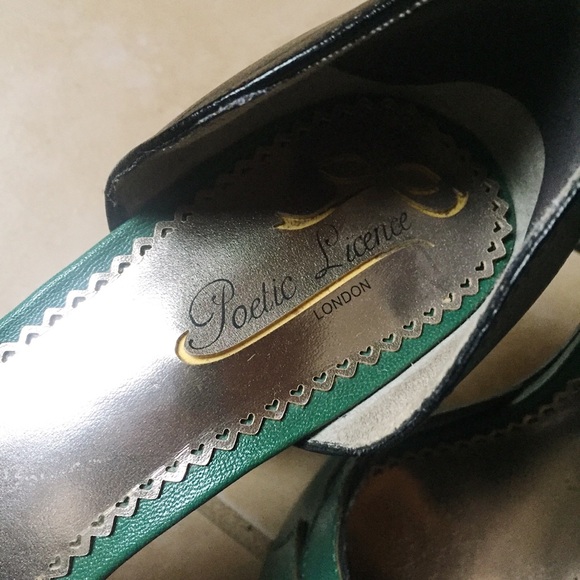 SOLD Poetic License • Feel The Rhythm green heels - Picture 5 of 7
